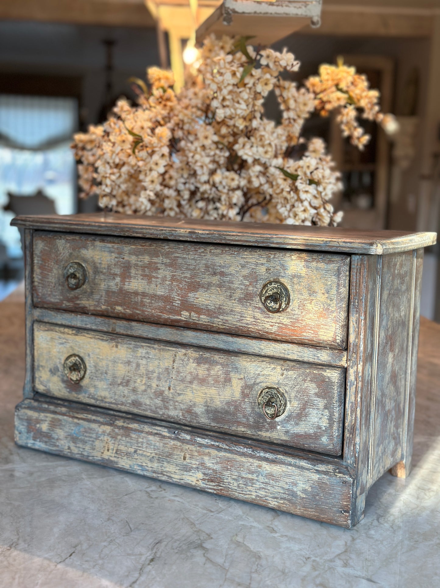 Primitive 2 Drawer Chest