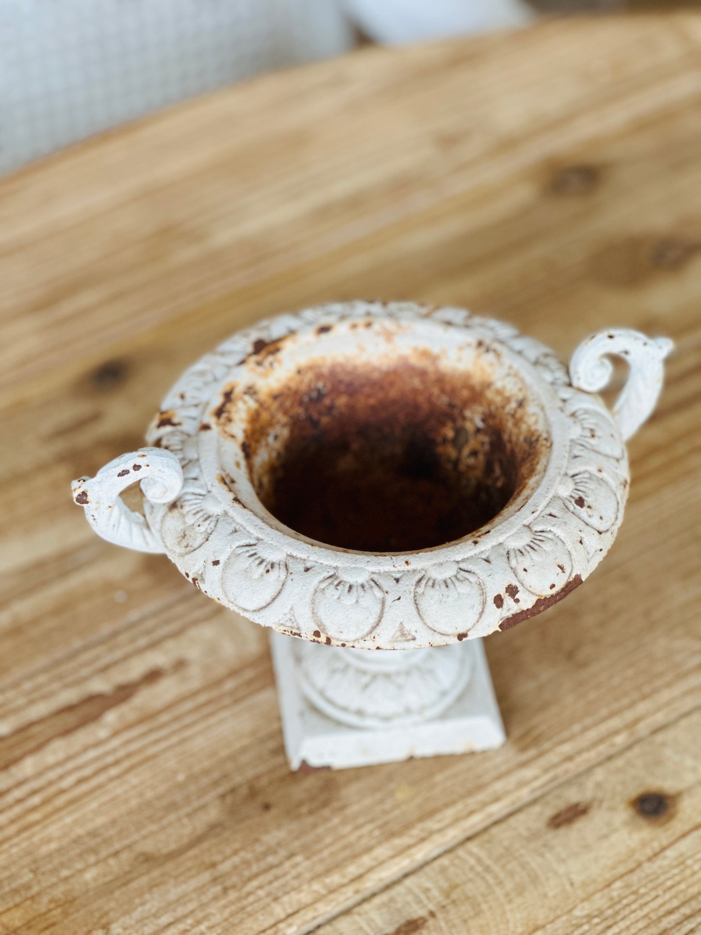 Cast Iron Planter Decor