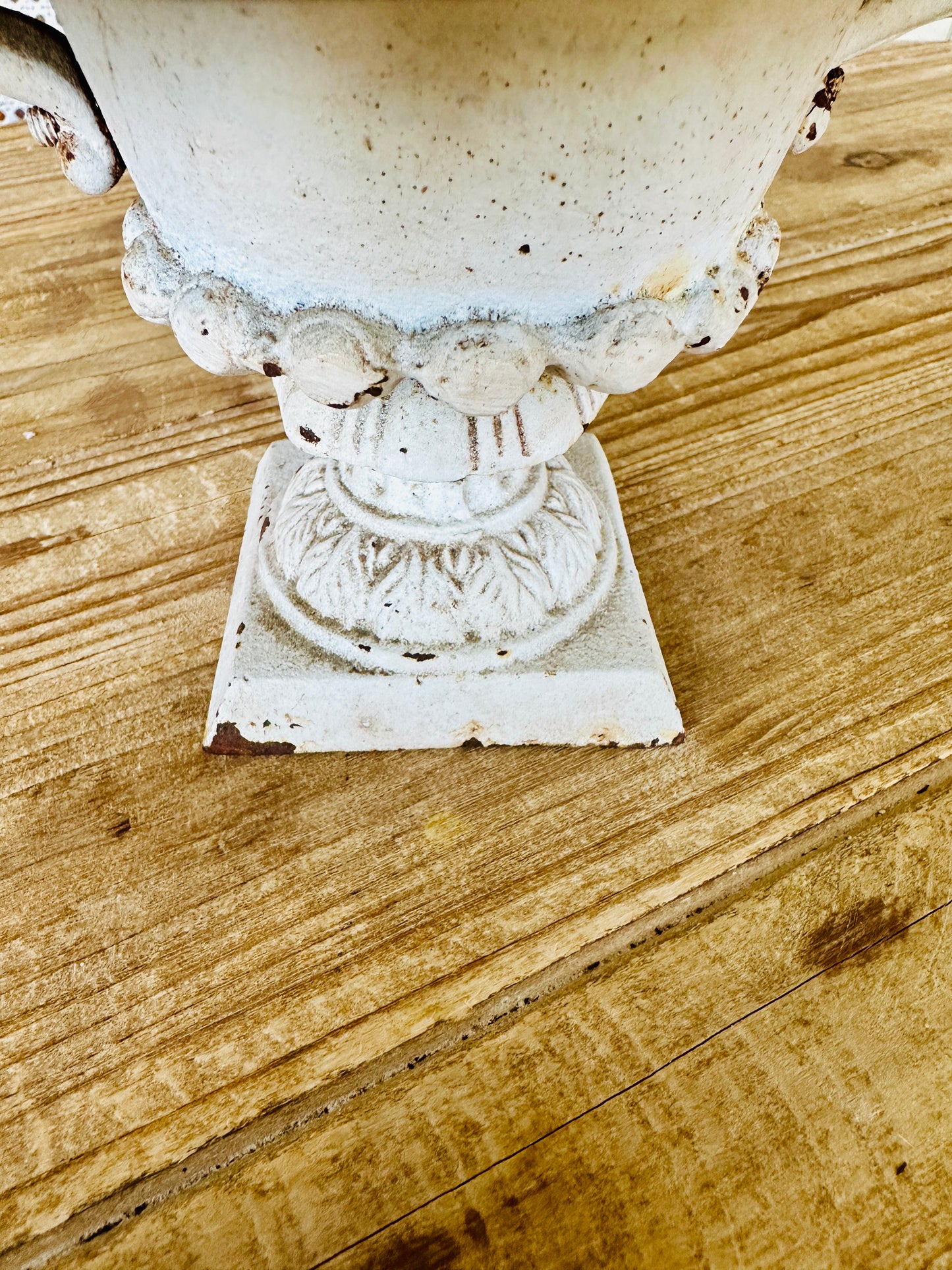 Cast Iron Planter Decor