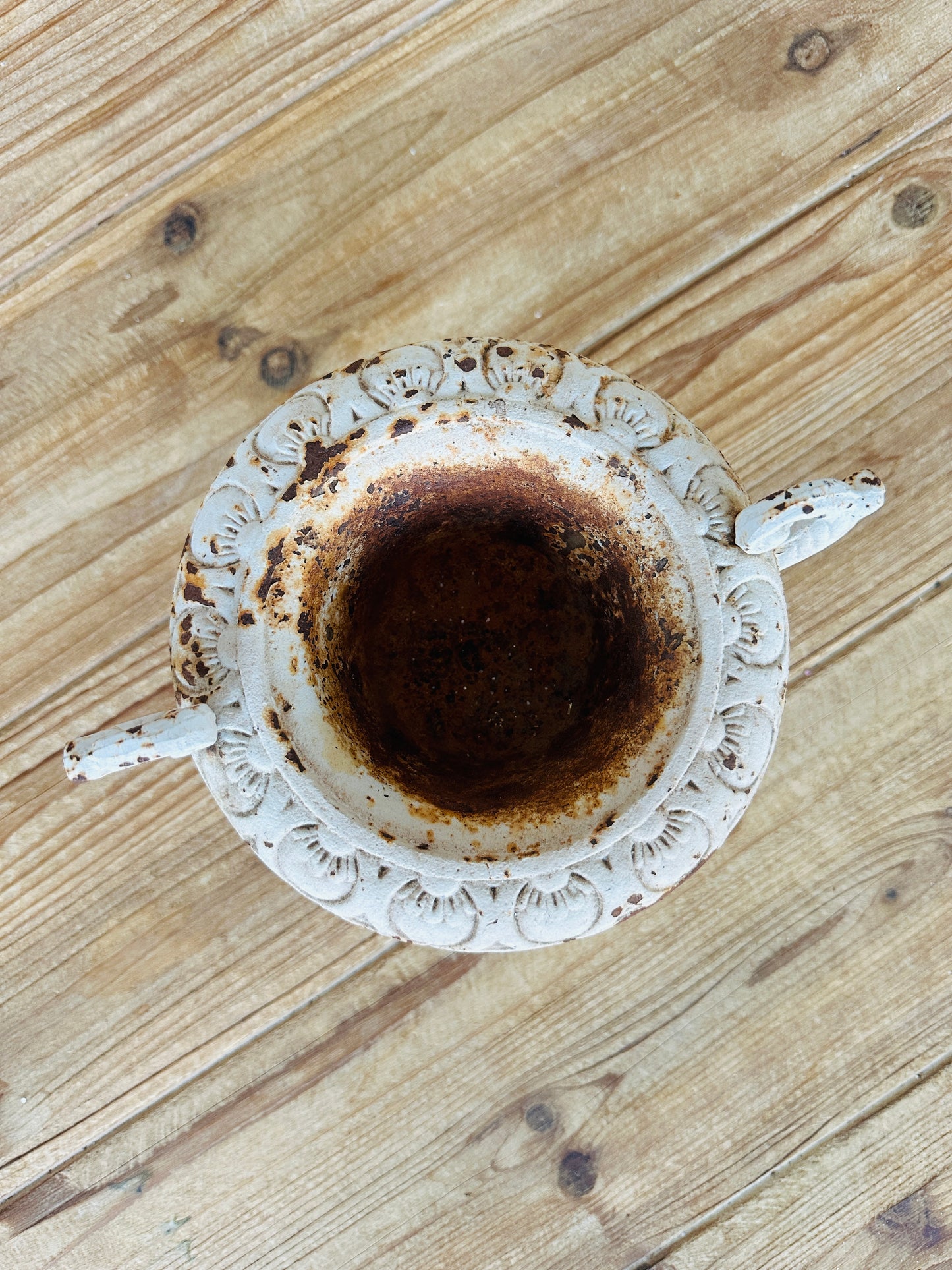 Cast Iron Planter Decor