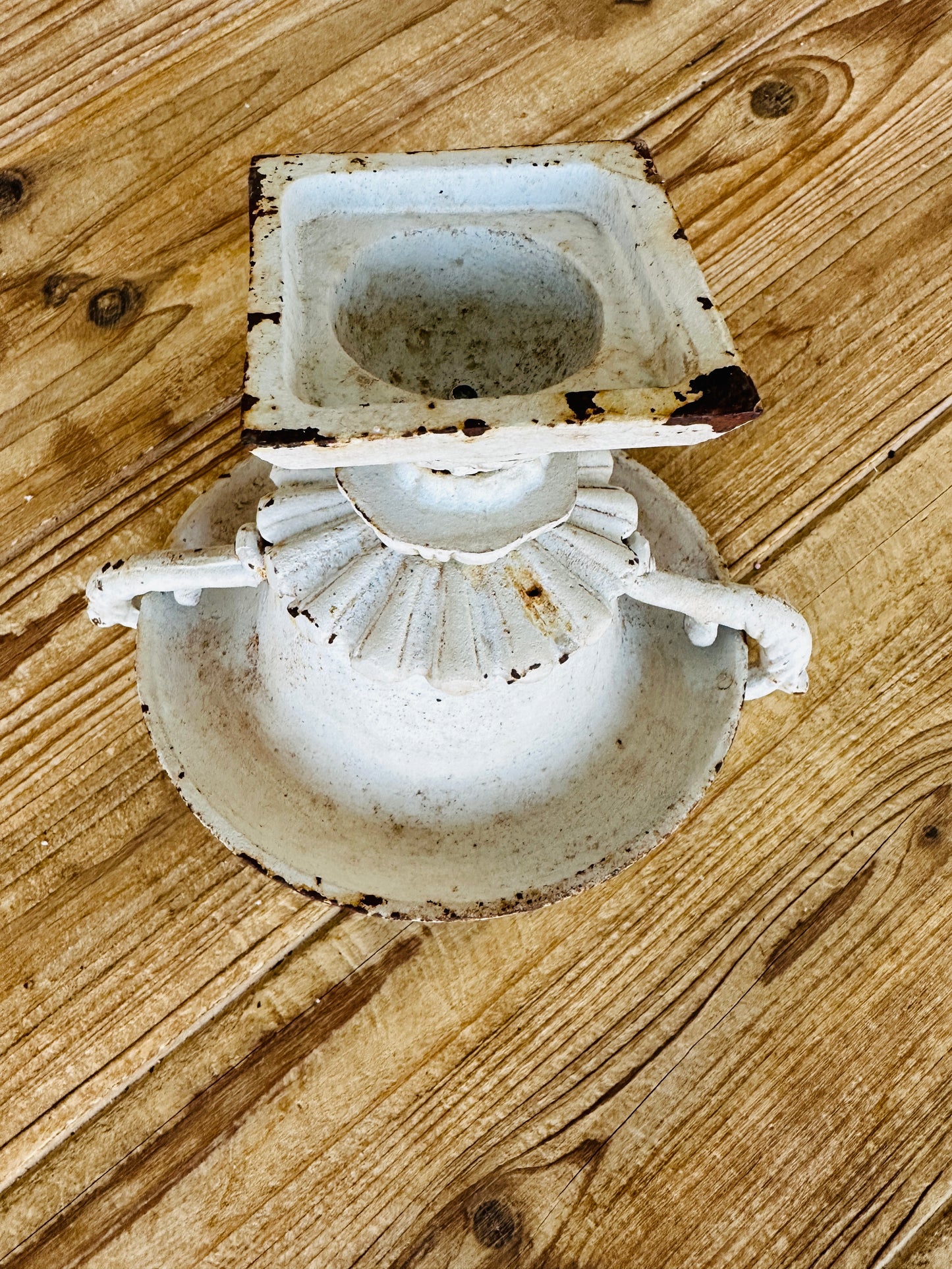 Cast Iron Planter Decor