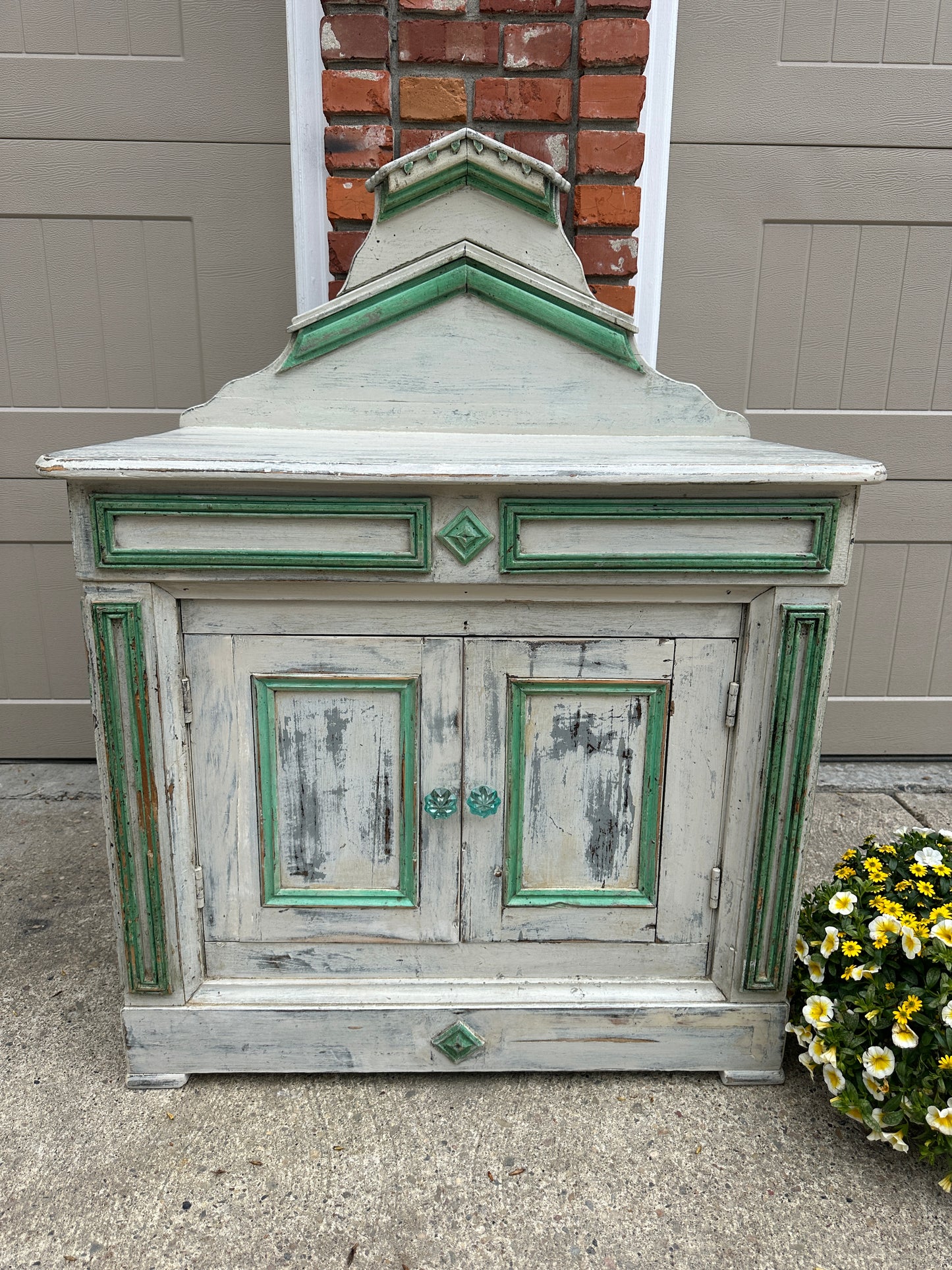 Primitive Washstand Cupboard