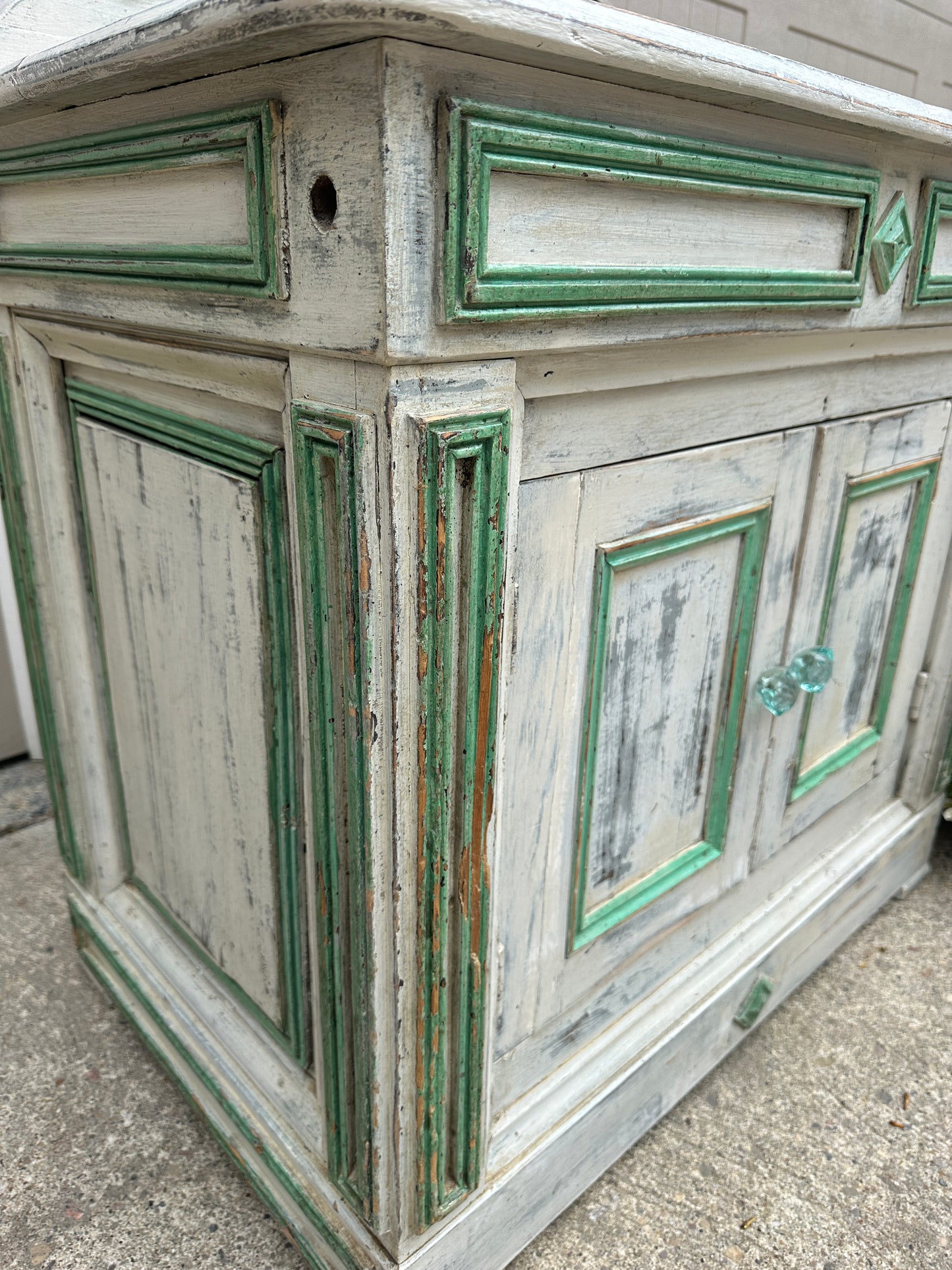 Primitive Washstand Cupboard