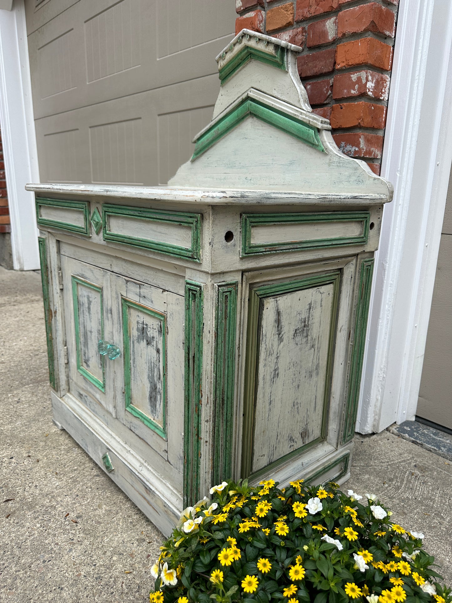 Primitive Washstand Cupboard