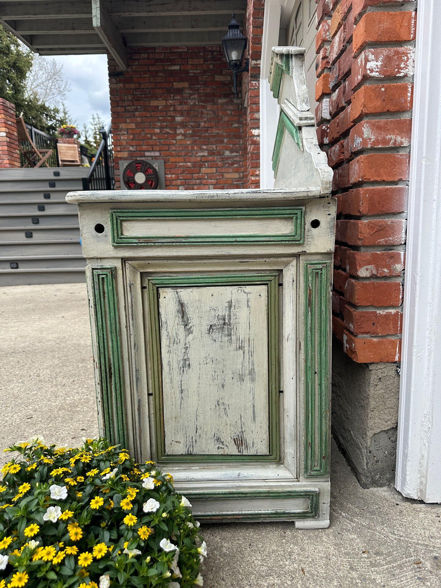 Primitive Washstand Cupboard