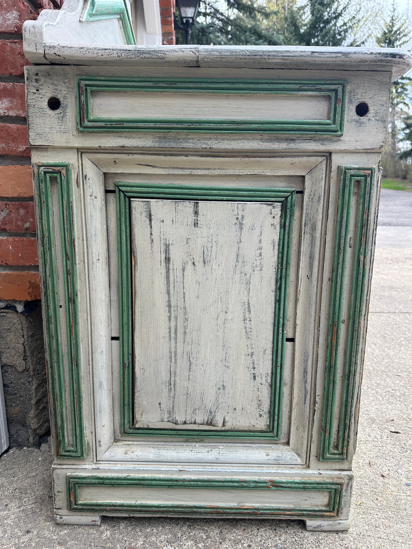Primitive Washstand Cupboard