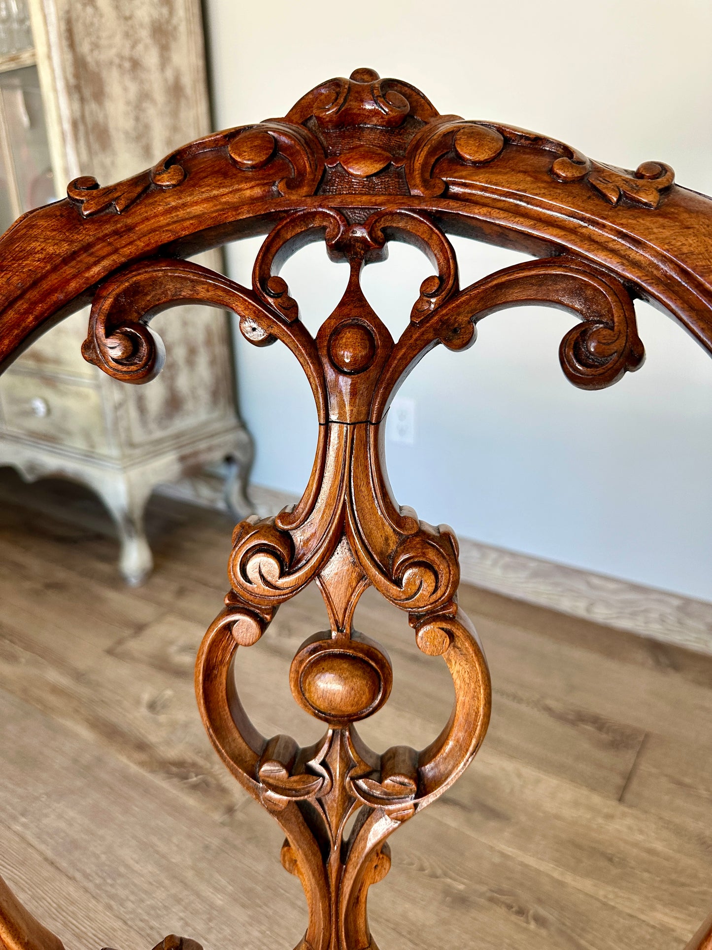 Victorian Walnut Carved Side Chair(s)