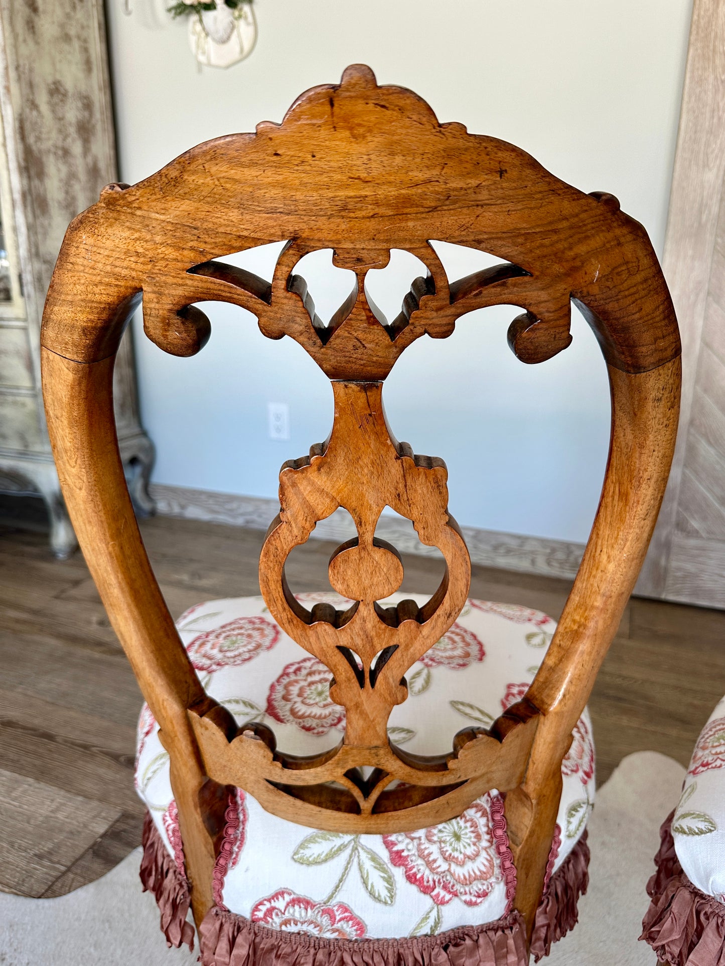 Victorian Walnut Carved Side Chair(s)