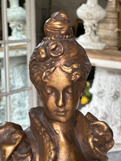 Vintage Bust Victorian Woman