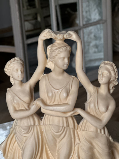 A. Santini Three Graces Figurine