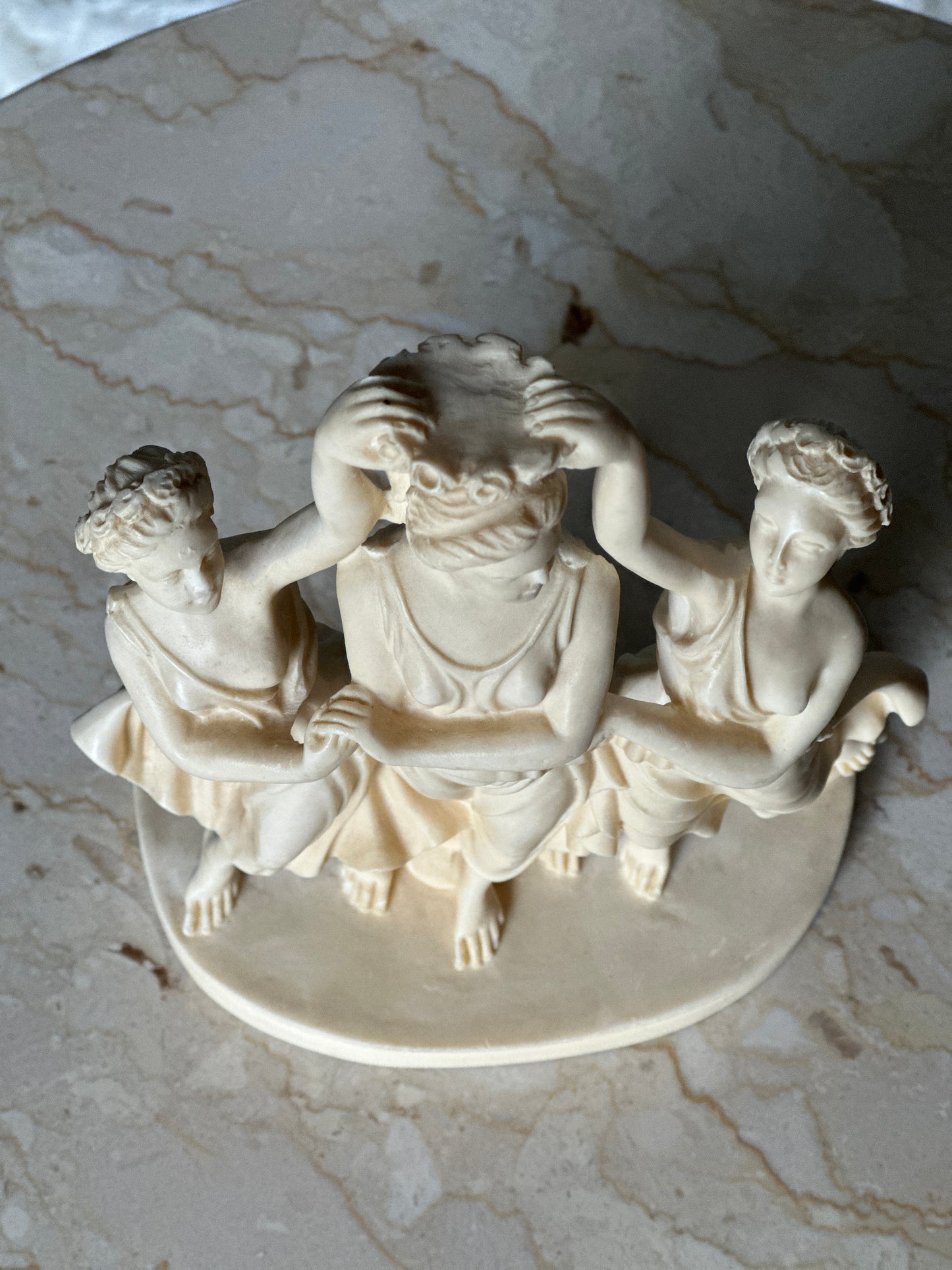 A. Santini Three Graces Figurine