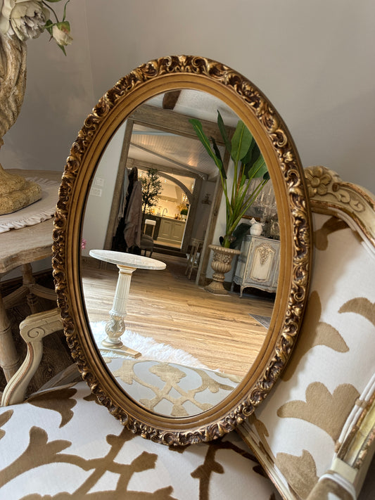 Vintage Oval Mirror