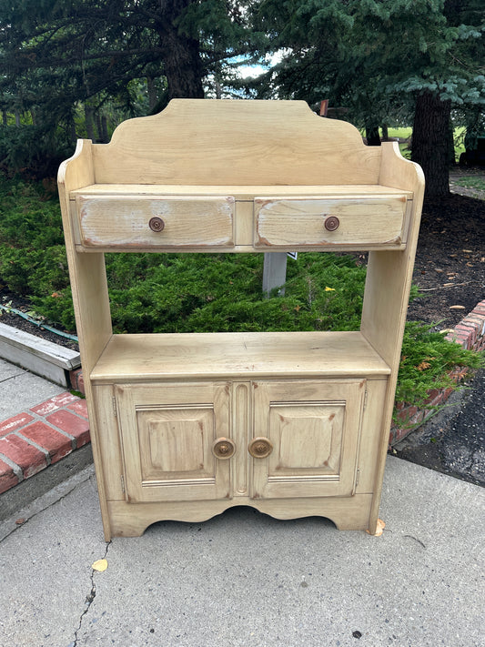 Vintage Painted Hutch