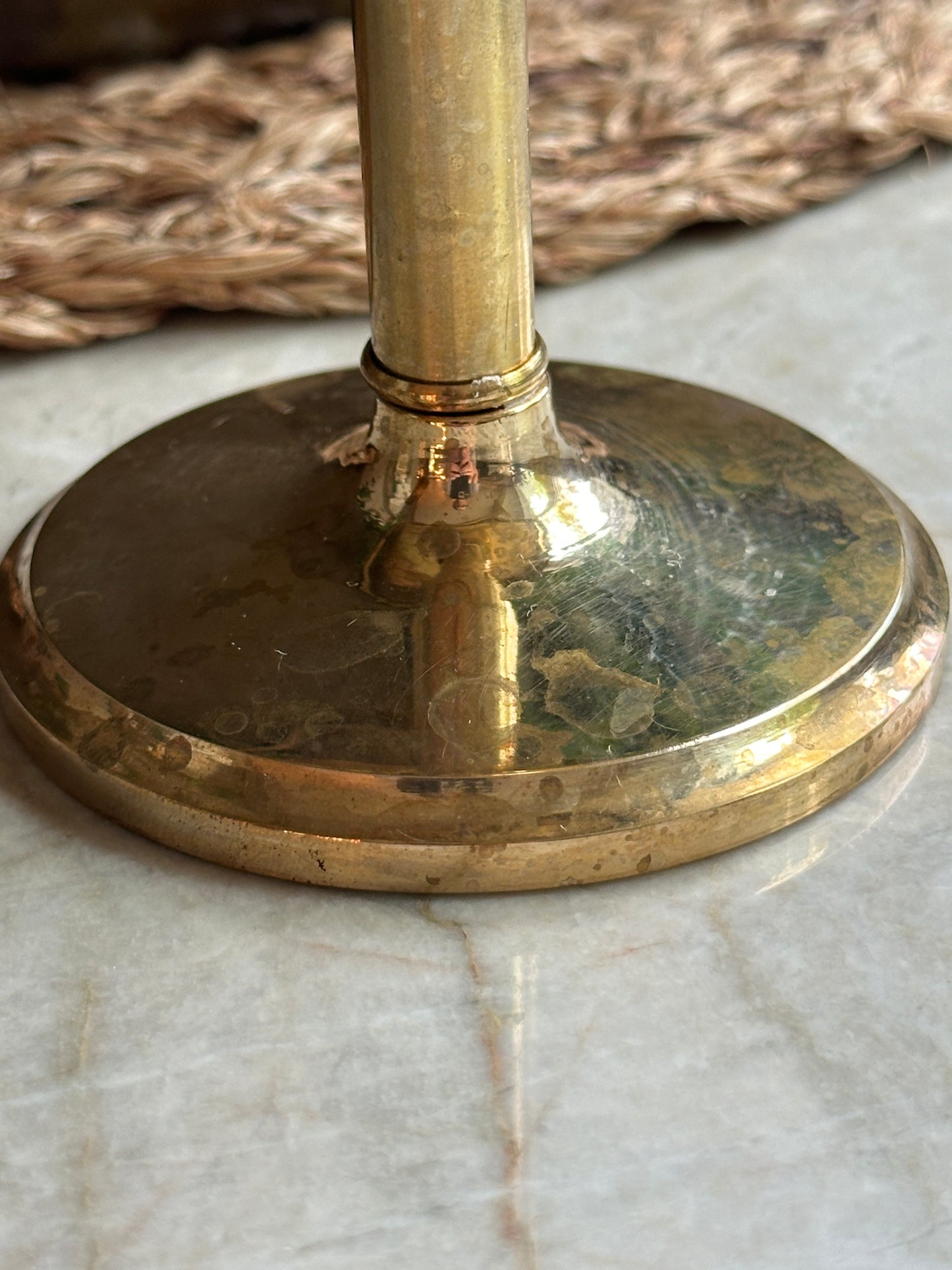 Vintage Brass Soapholder