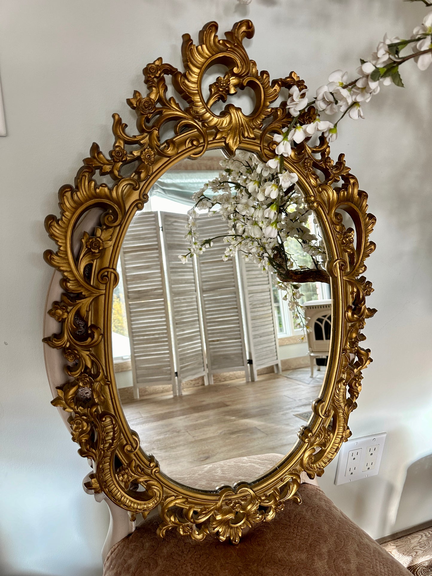 Italian Sirocco Resin Mirror