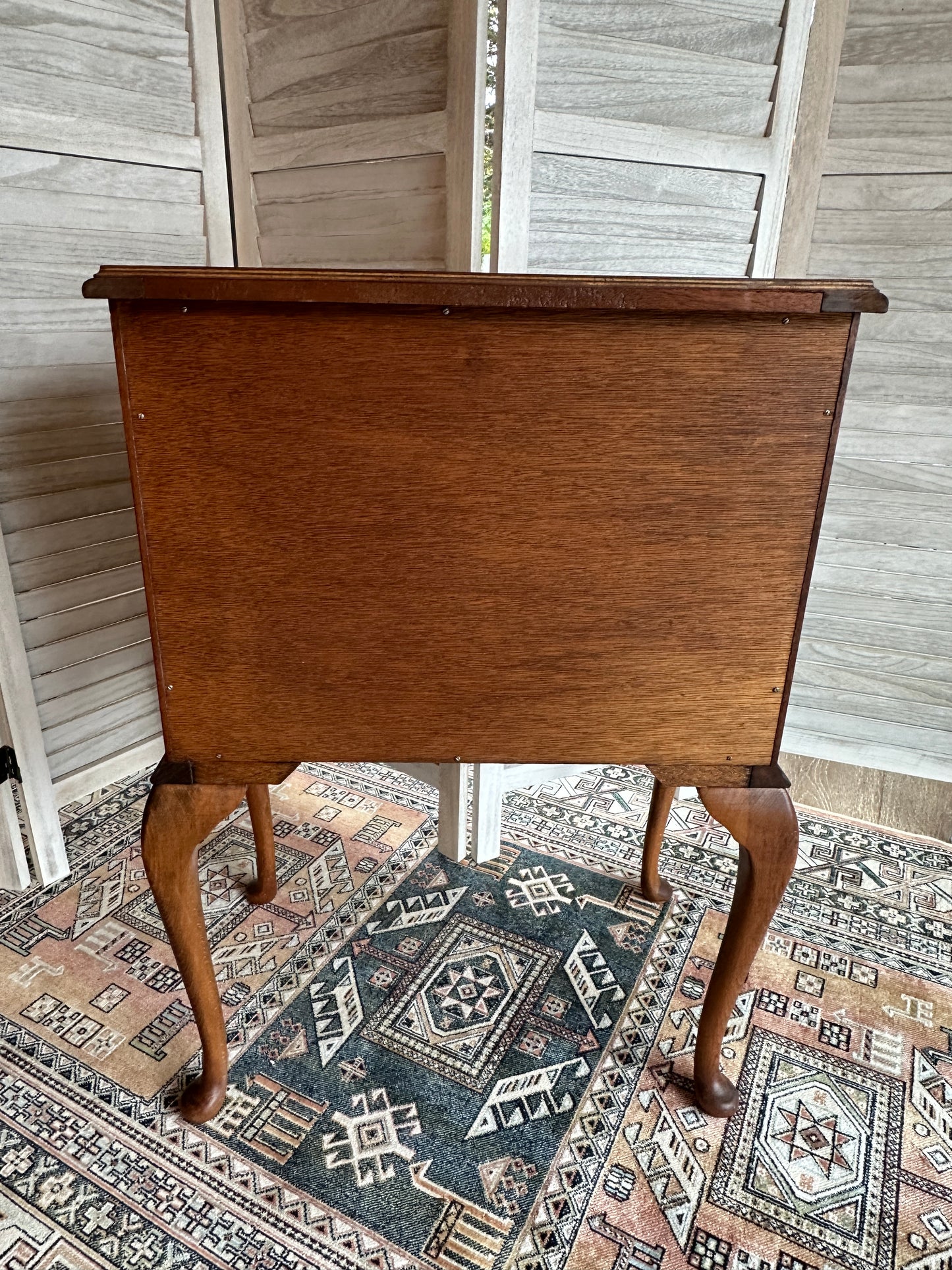 Burled Walnut Nightstand