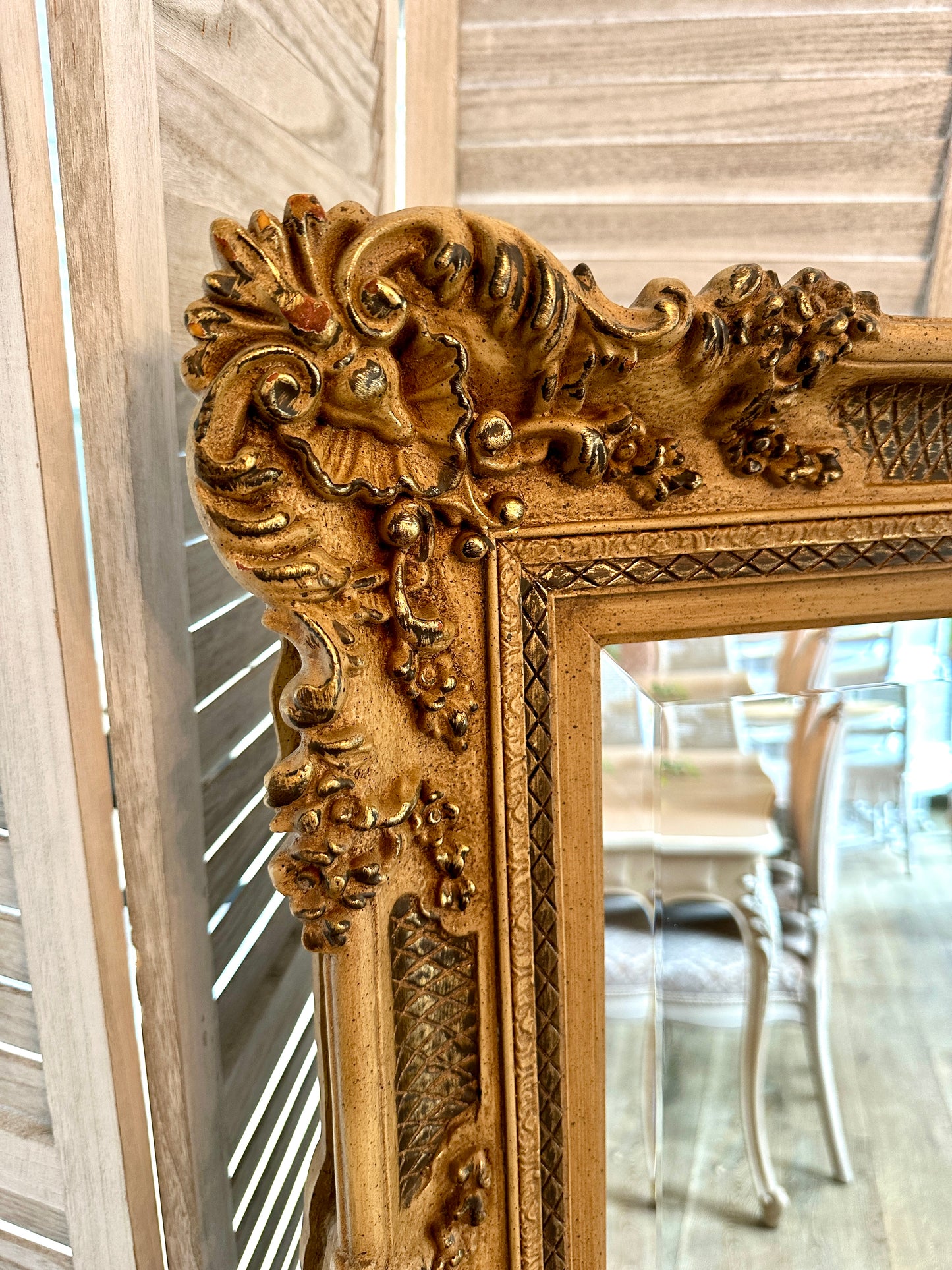 Ornate Baroque Framed Mirror