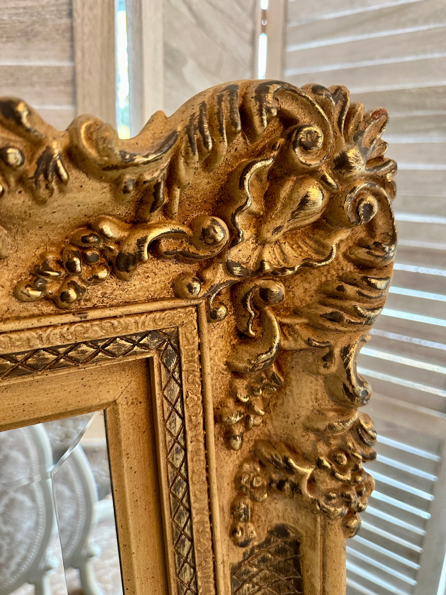 Ornate Baroque Framed Mirror