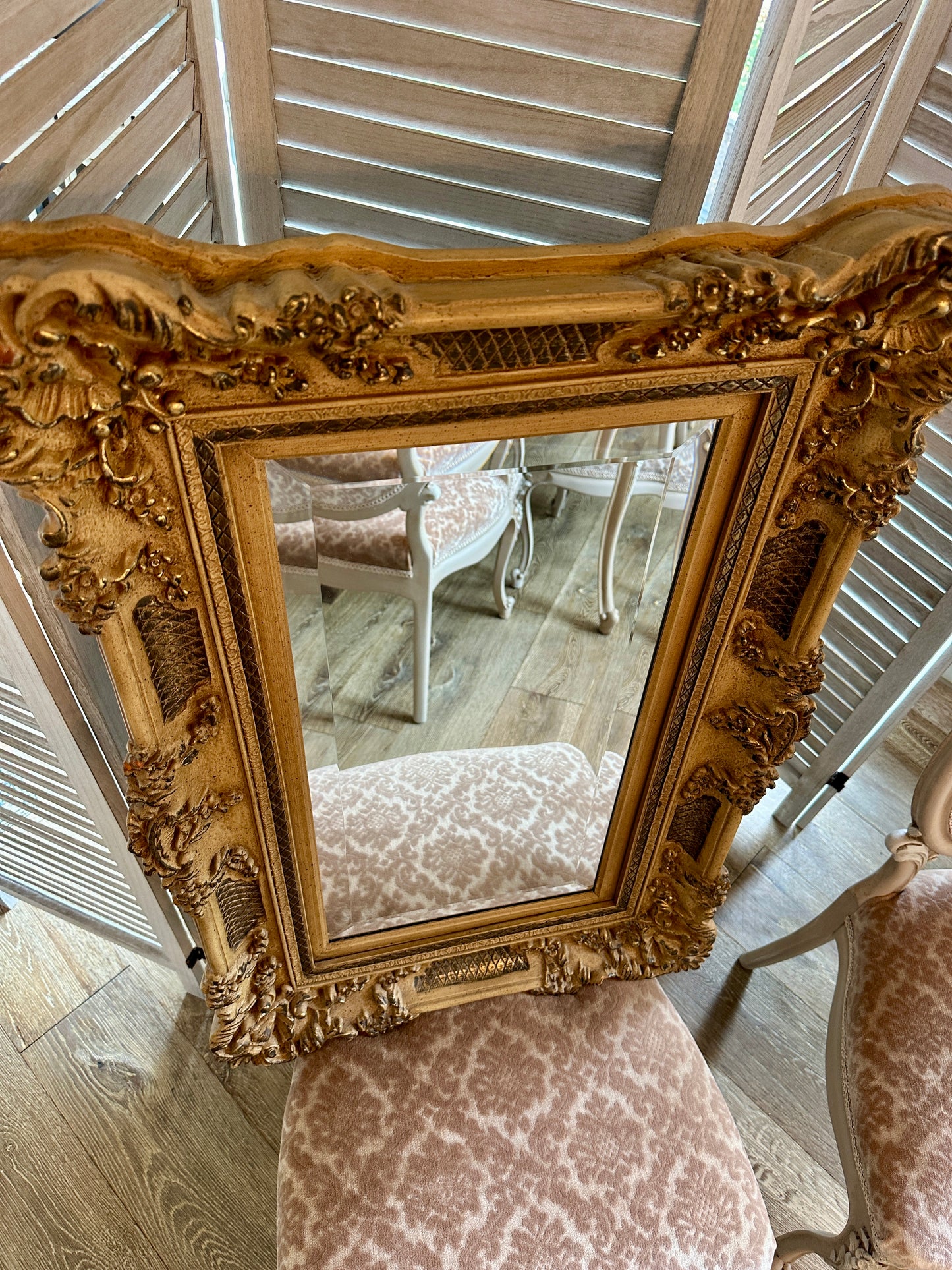 Ornate Baroque Framed Mirror