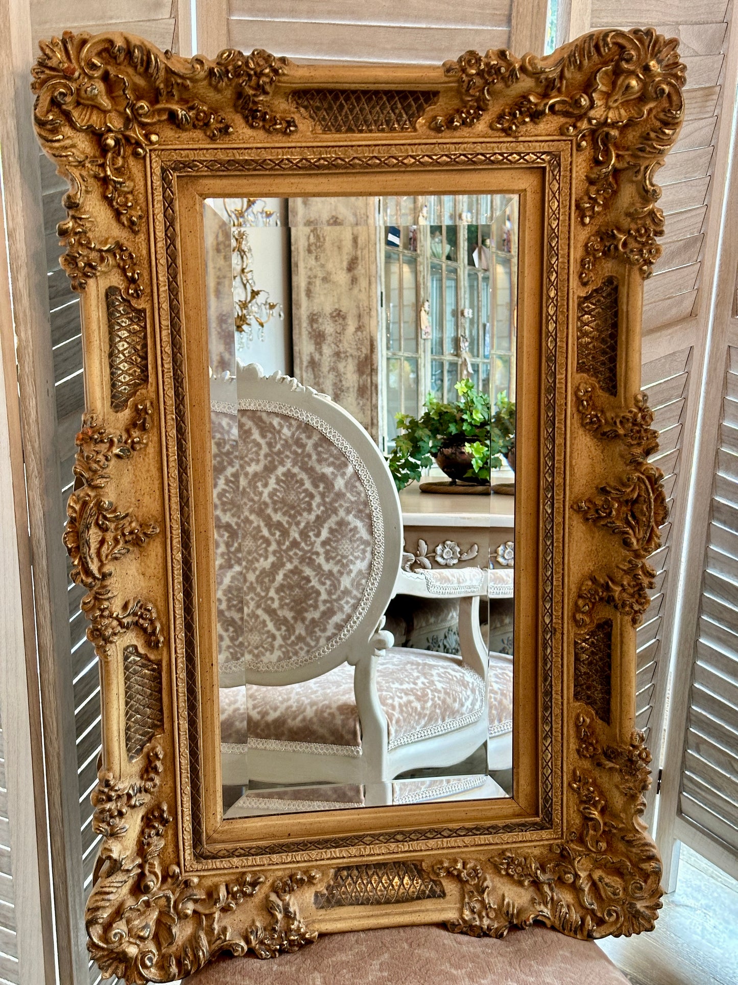 Ornate Baroque Framed Mirror