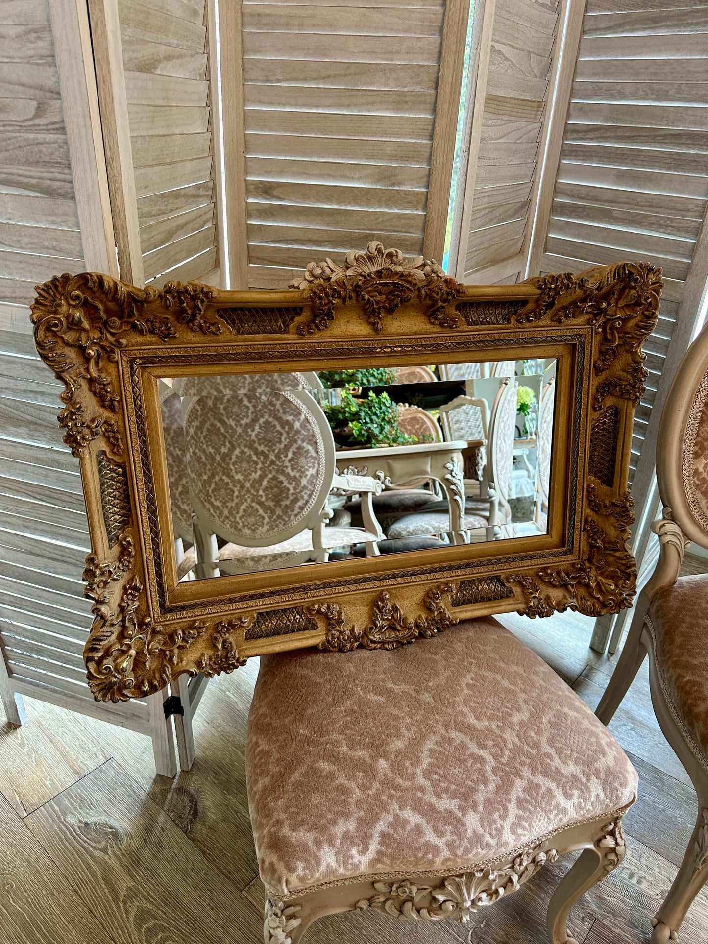 Ornate Baroque Framed Mirror