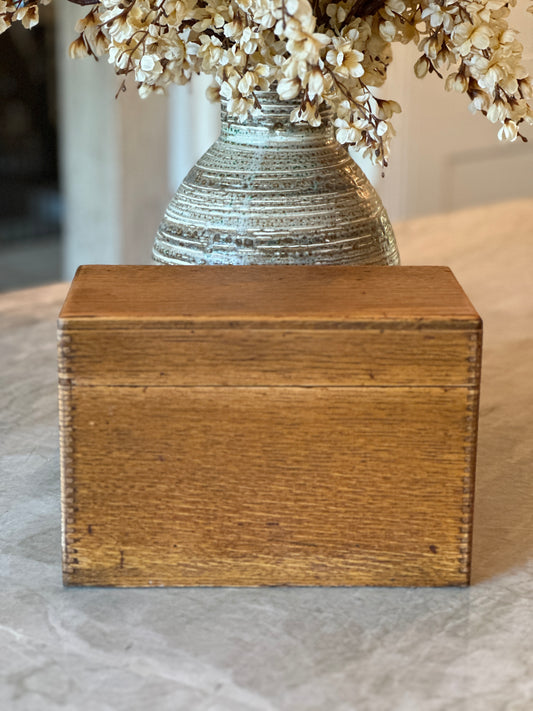 Wood Storage Box