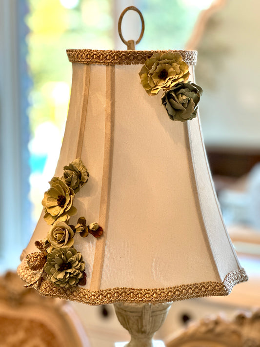 Vintage Painted Lamp