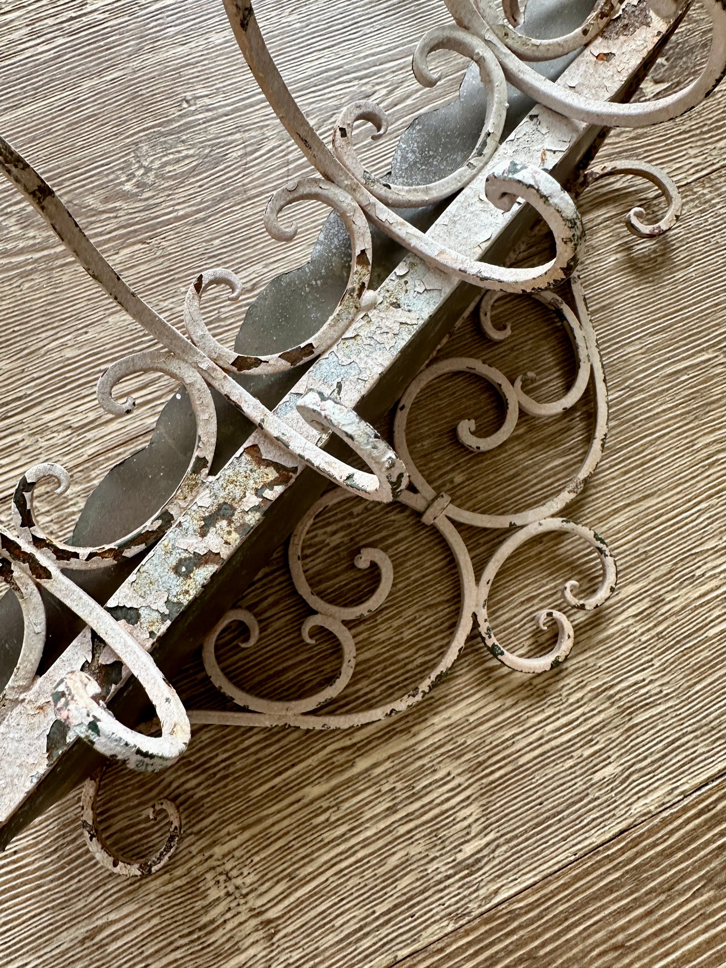 Antique Iron Wall Planter(s)