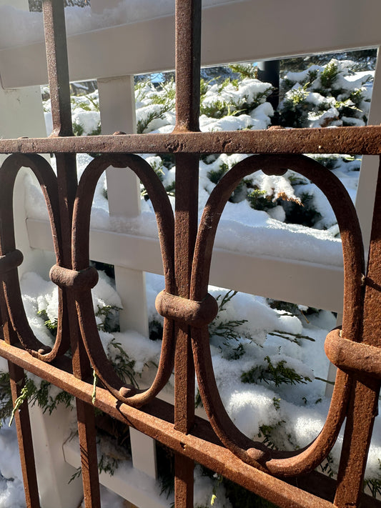 Salvaged Architectural Iron Gate