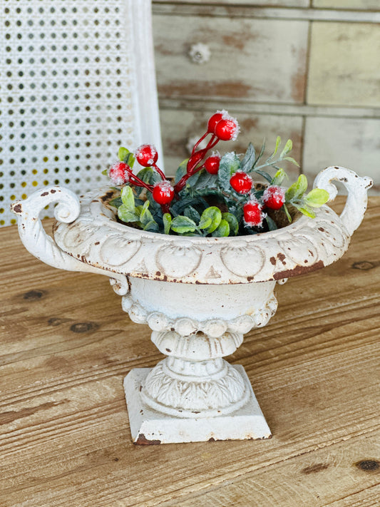 Cast Iron Planter Decor