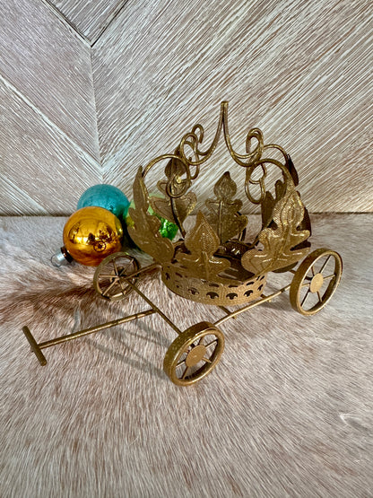 Gold Carriage Decor