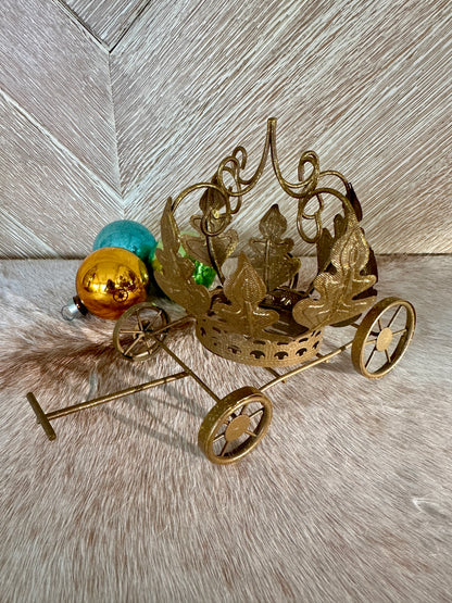 Gold Carriage Decor