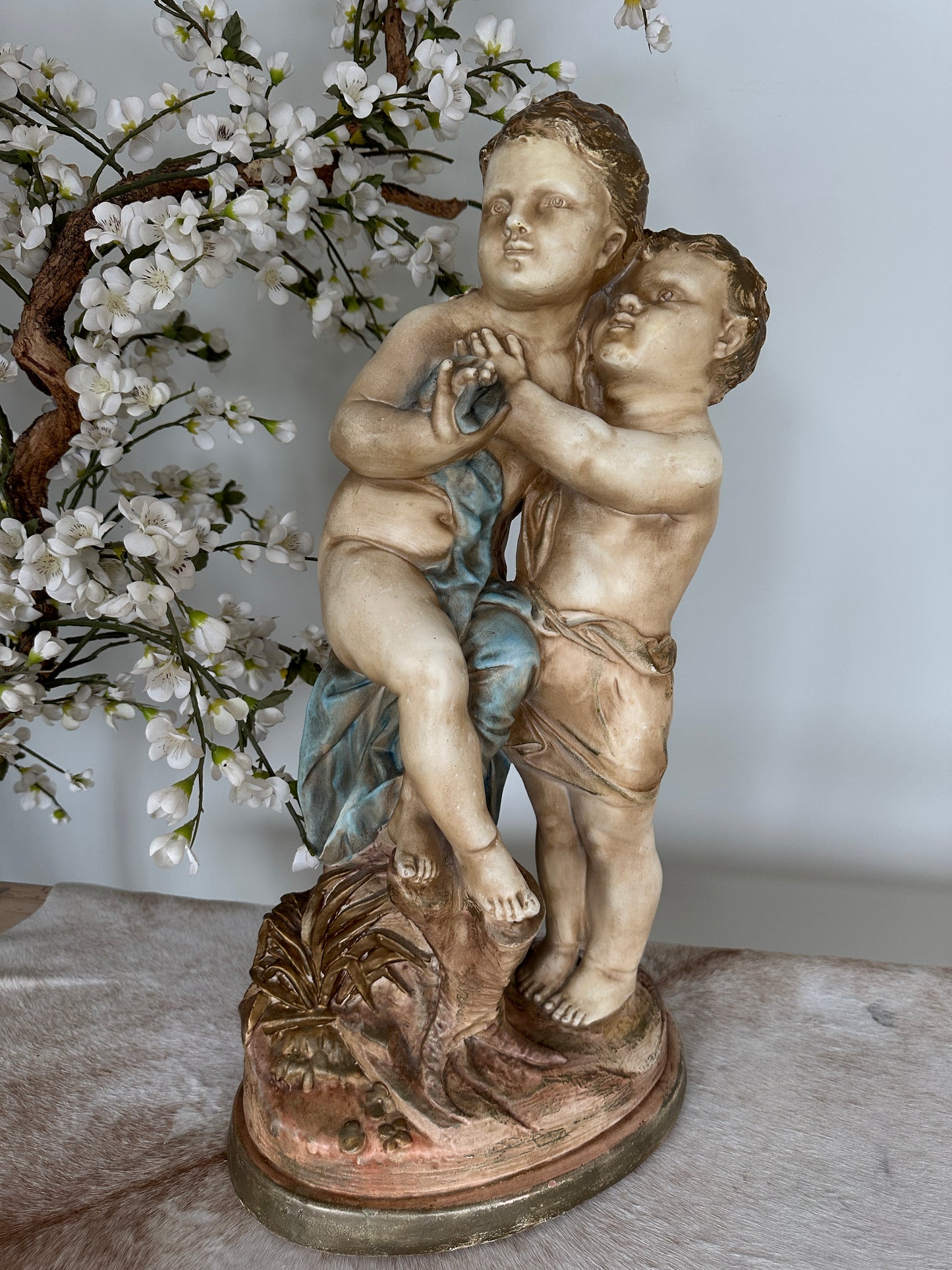 Abbott of England Ceramic Statue Children