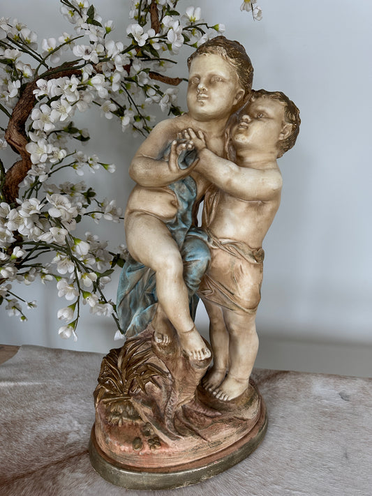 Abbott of England Ceramic Statue Children