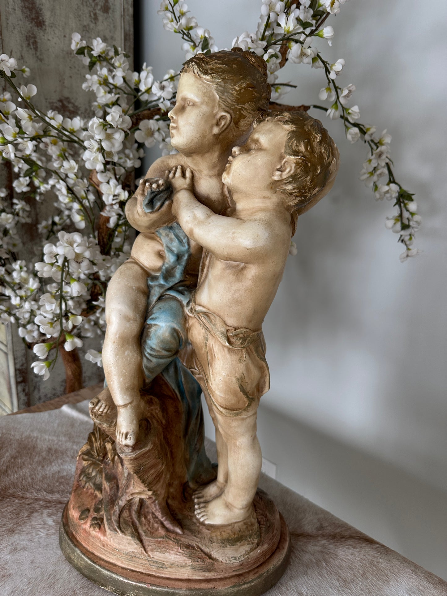 Abbott of England Ceramic Statue Children