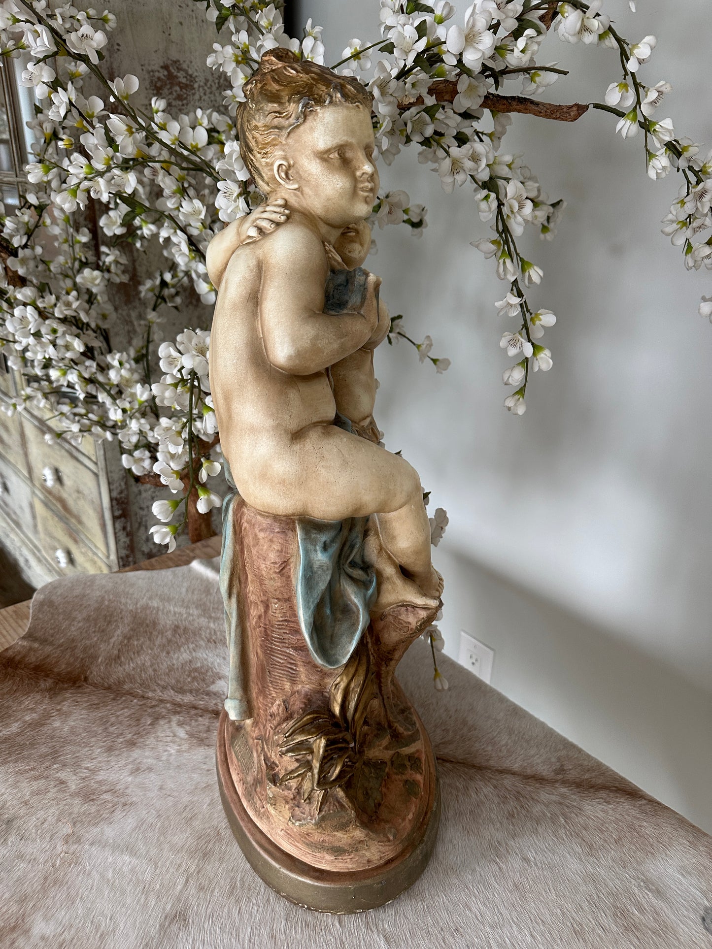 Abbott of England Ceramic Statue Children