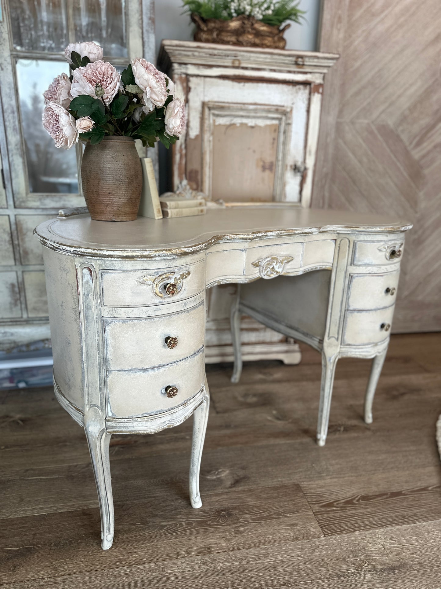 Antique French Revitalized Desk