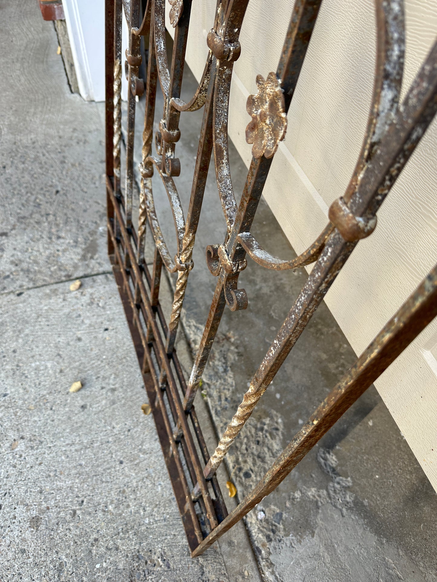 Architectural Salvage Antique Metal Gate
