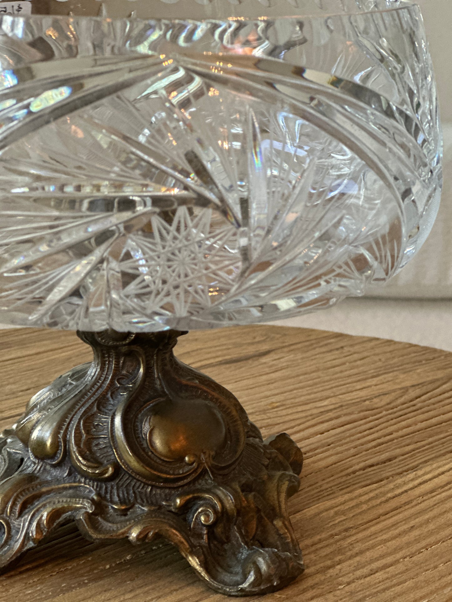 Crystal Compote Bowl