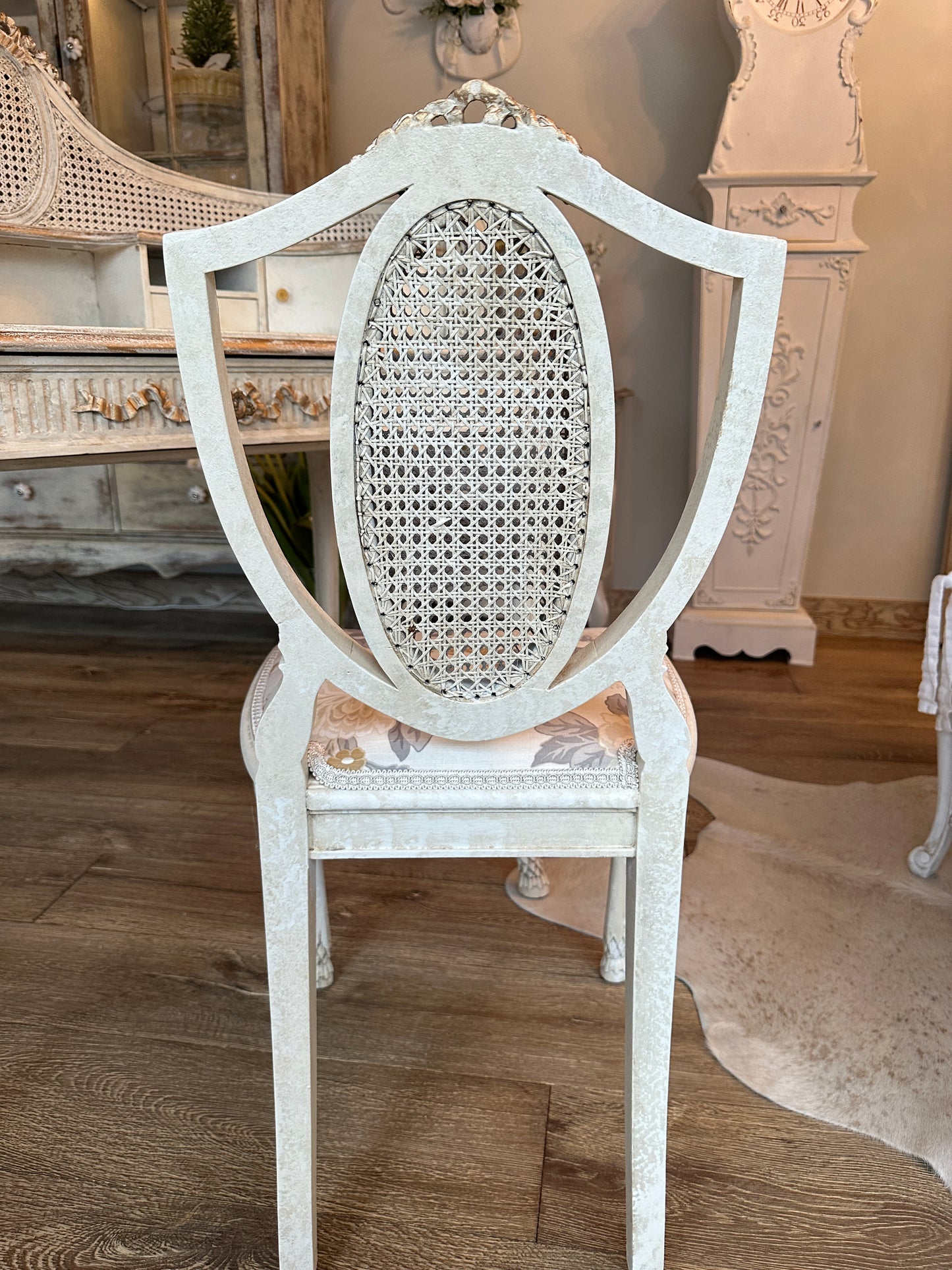 French Caned Chair Antique
