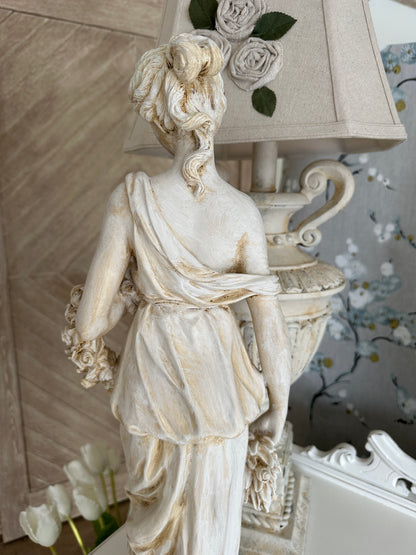 Woman Figurine with Wreath