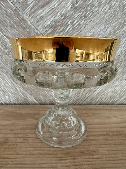 Stemmed Glass Compote Dish