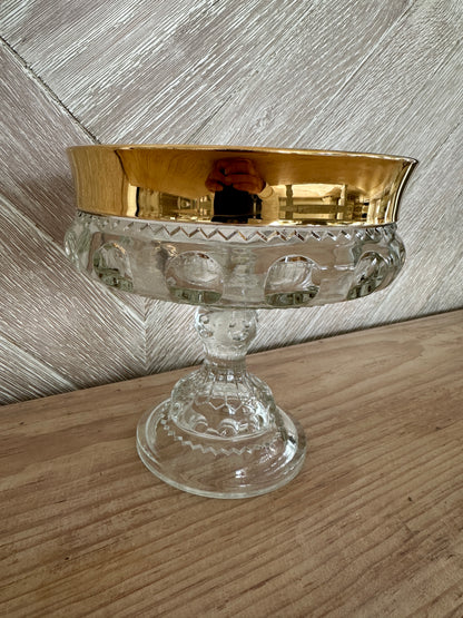Stemmed Glass Compote Dish
