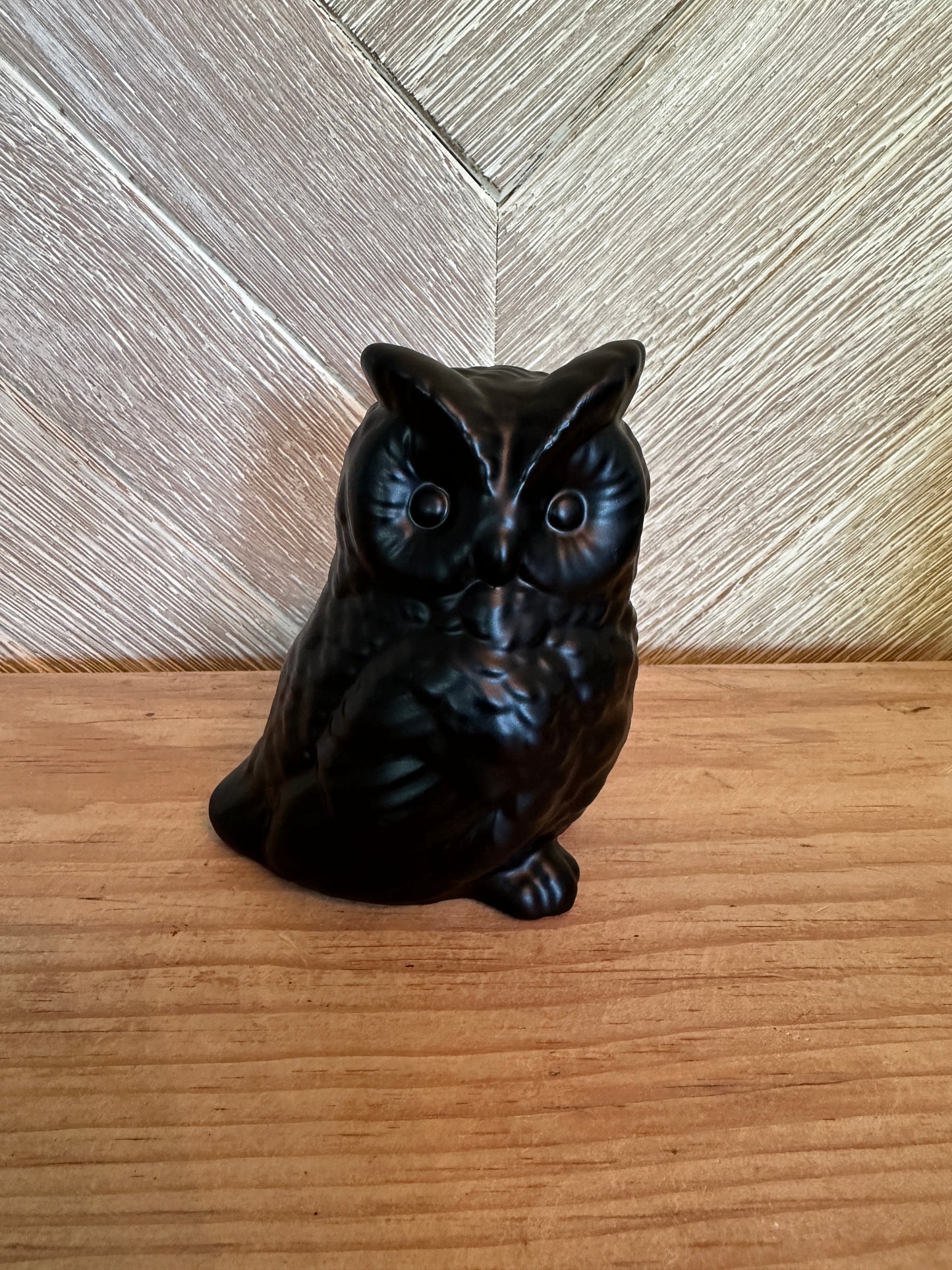 Owl Small Vintage Flat Black