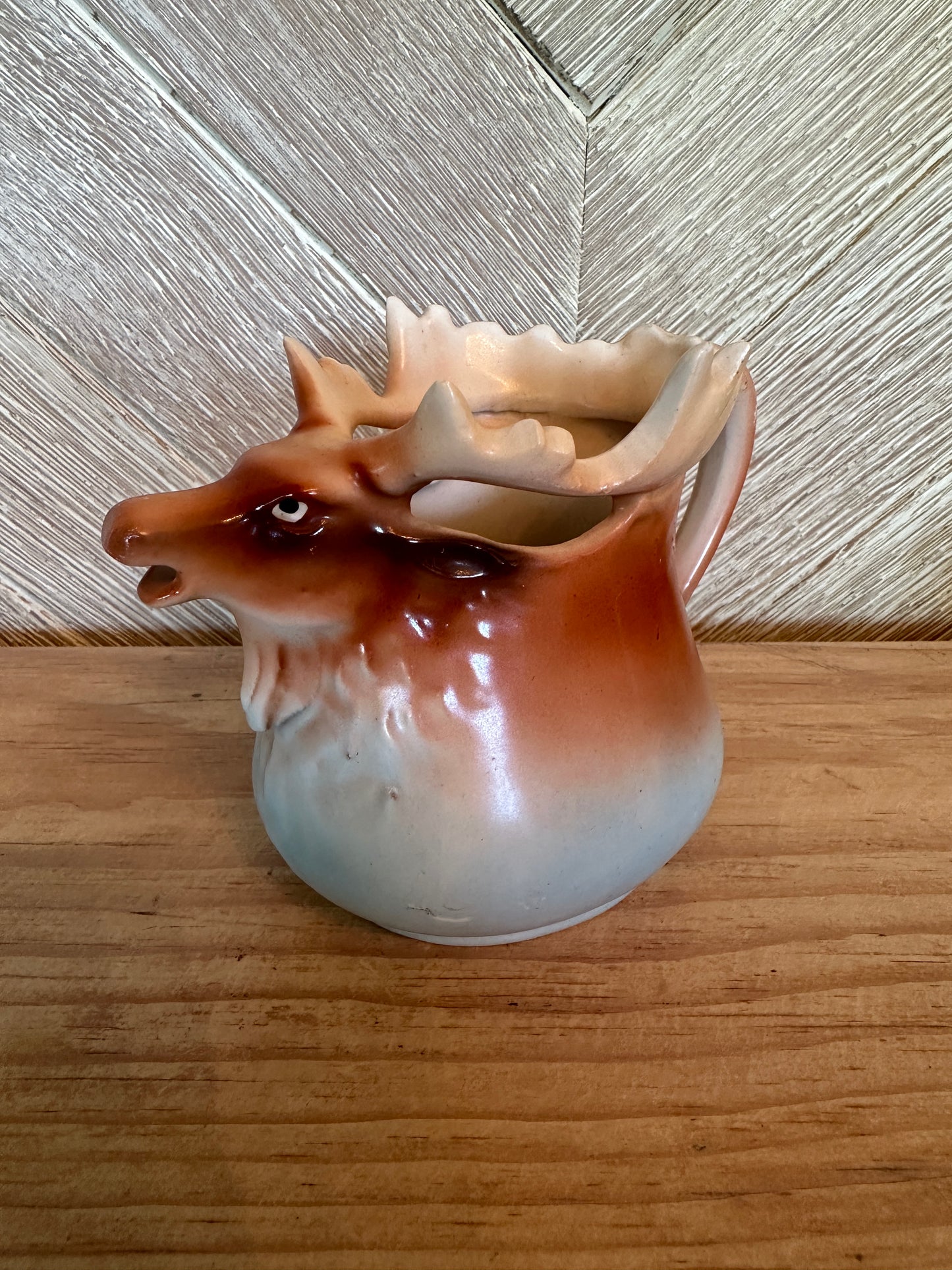 Vintage Ceramic Moose Pitcher Austria