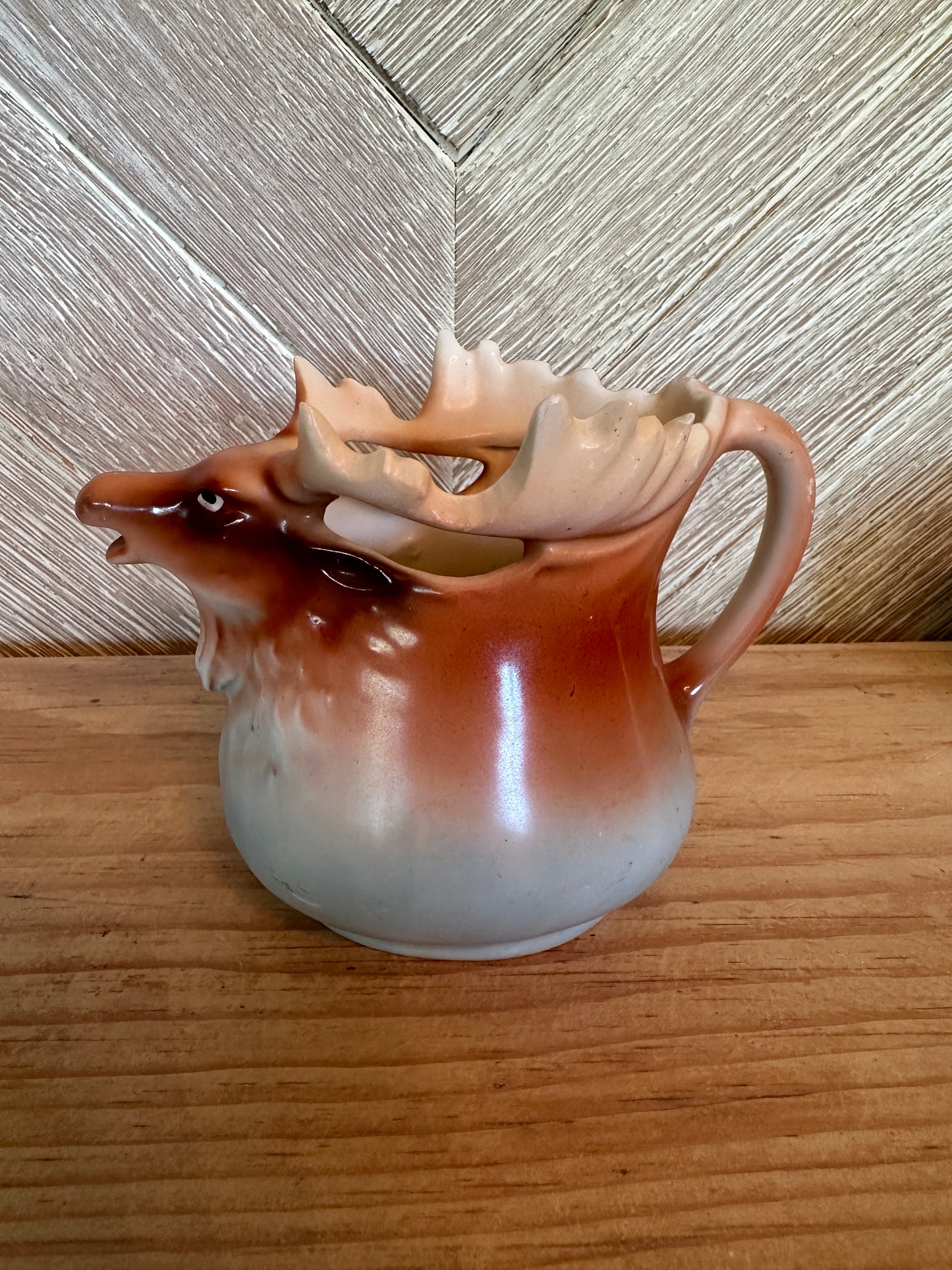 Vintage Ceramic Moose Pitcher Austria