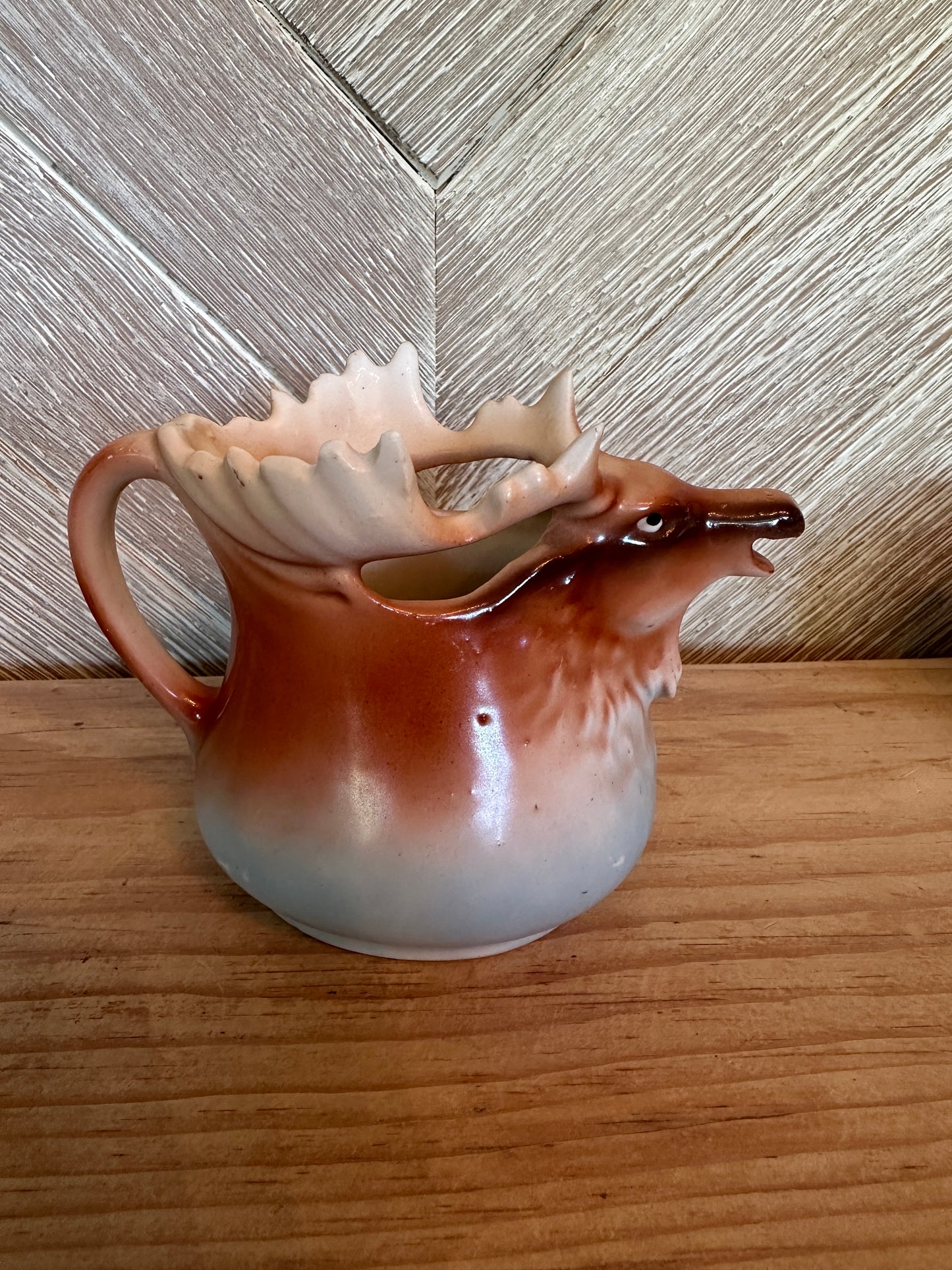 Vintage Ceramic Moose Pitcher Austria