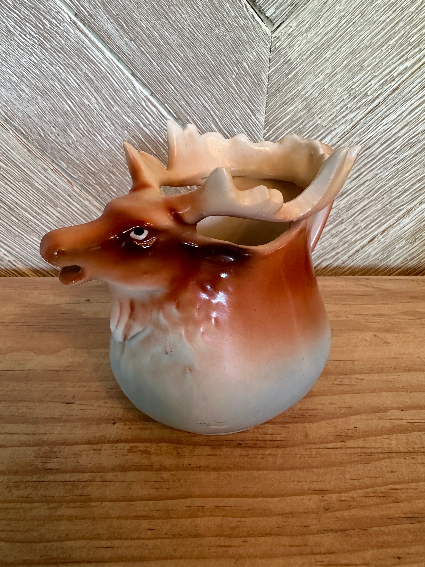 Vintage Ceramic Moose Pitcher Austria