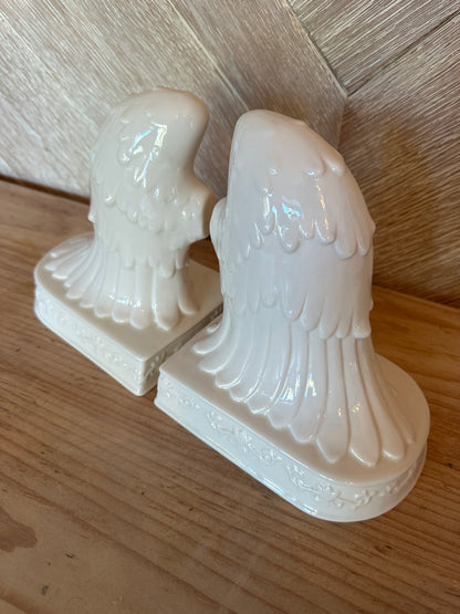 Ceramic Winged Bookends