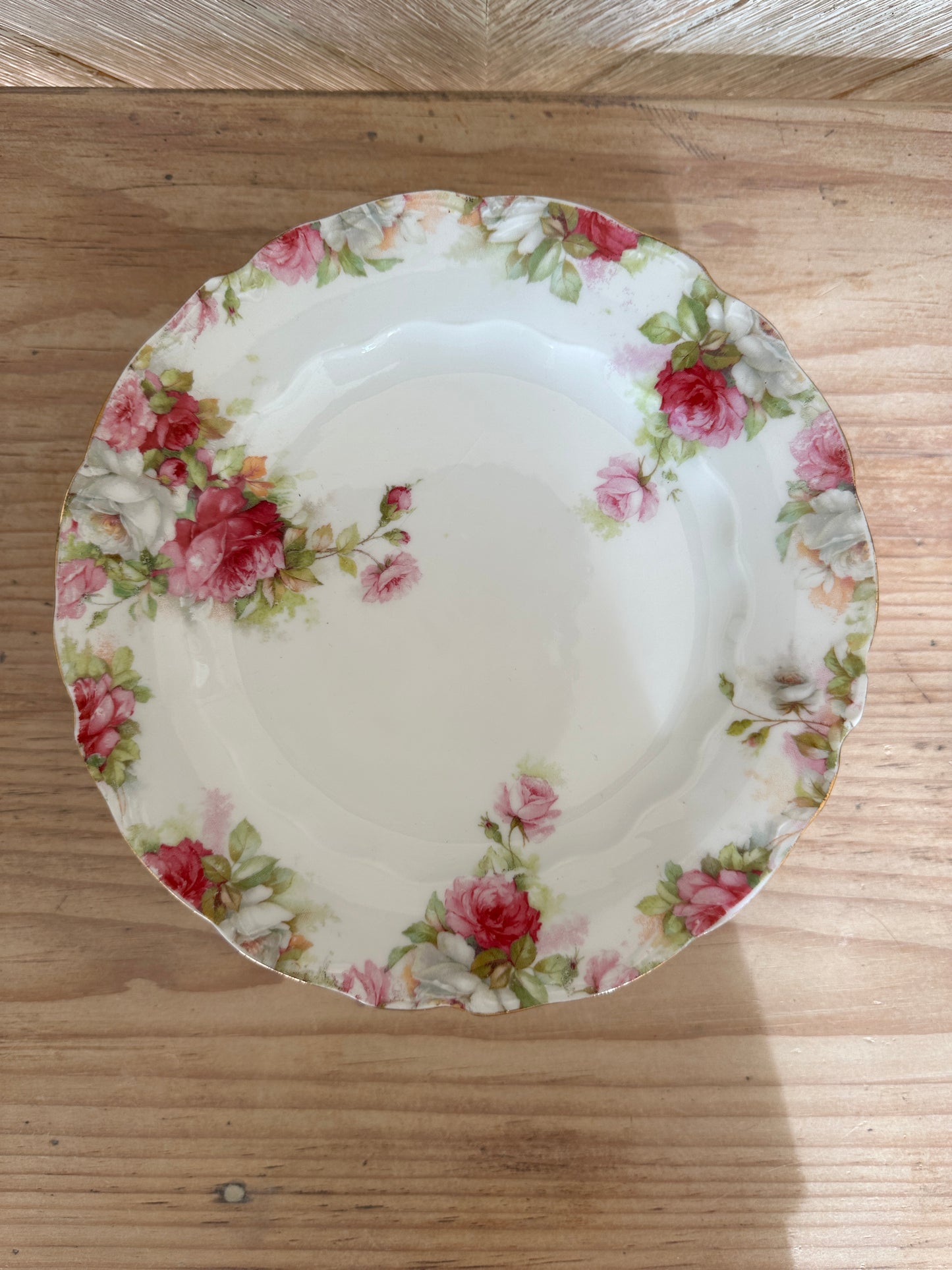 KPM German Floral Plates